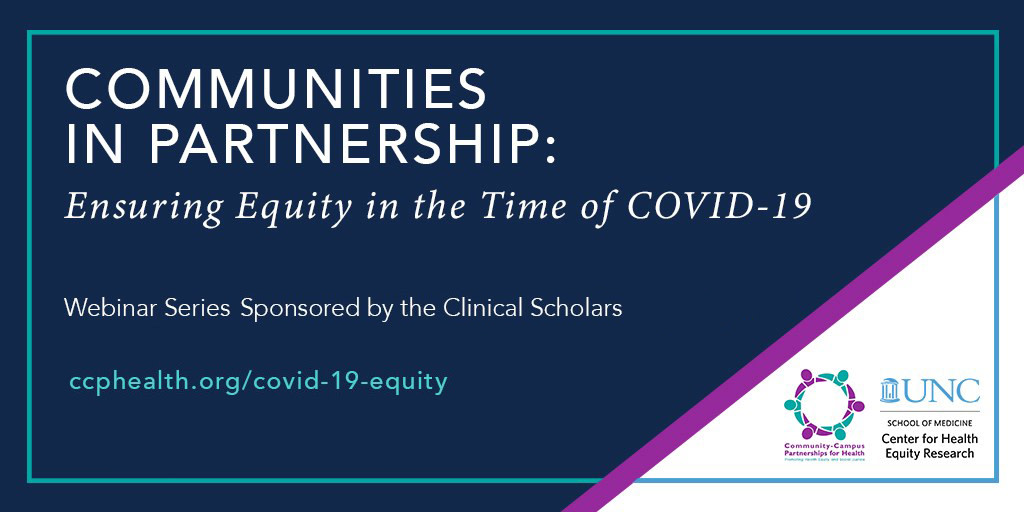 Communities in Partnership Series – Ensuring Equity in the Time of COVID-19