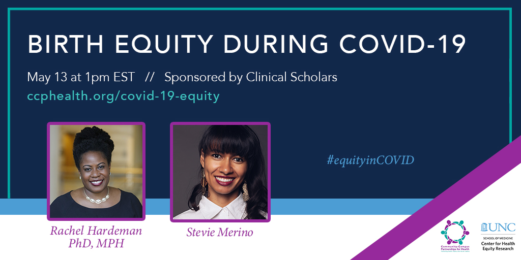 Communities in Partnership Series – Birth Equity during COVID-19