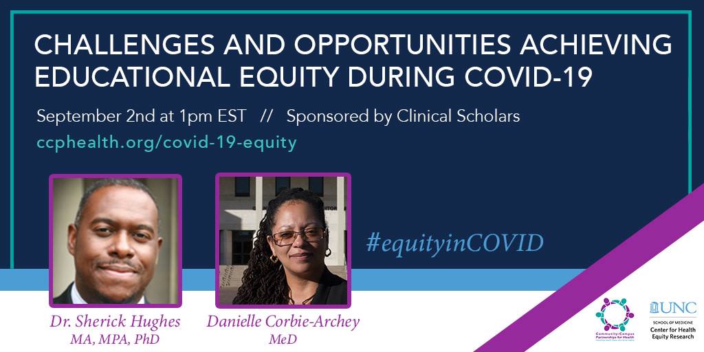 Communities in Partnership Series – Challenges and Opportunities Achieving Educational Equity during COVID-19