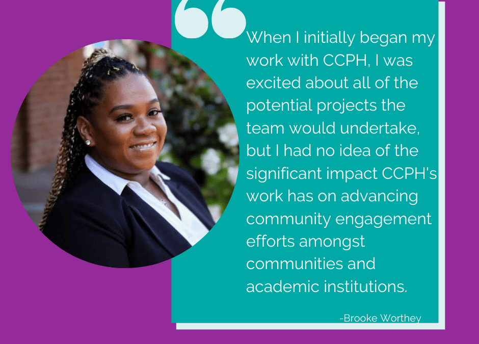 CCPH RADx-UP Internship Journey: Brooke Worthey’s Reflections On Her Time With CCPH