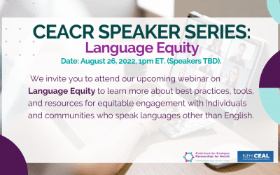 CEACR Speaker Series: Language Equity
