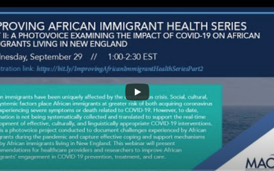 Improving African Immigrant Health Series: Part II