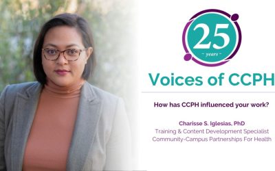 Voices of CCPH: Charisse Iglesias