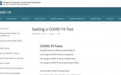 Getting a COVID-19 Test