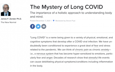 The Mystery of Long COVID – A Holistic Approach