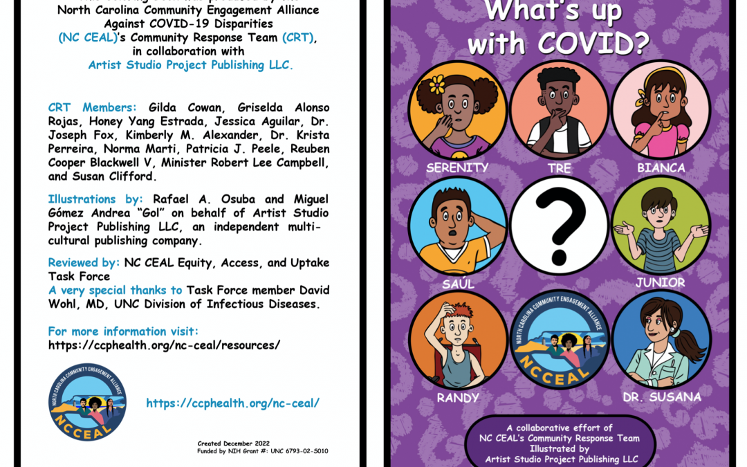What’s up with COVID? NC CEAL Coloring Book