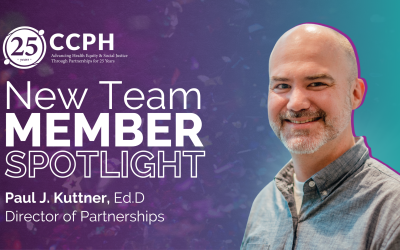 CCPH Welcomes First Director of Partnerships, Paul J. Kuttner, Ed.D