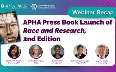 APHA Press Book Launch of Race and Research 2nd Edition Webinar