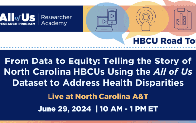 From Data to Equity: Telling the Story of North Carolina HBCUs Using the All of Us Dataset to Address Health Disparities