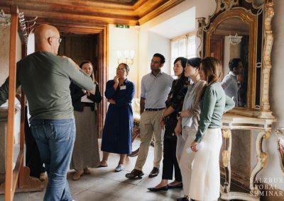 Attendees listening at Salzburg Global Seminar