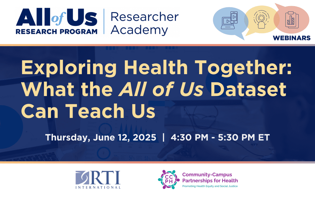 Exploring Health Together: What the All of Us Dataset Can Teach Us